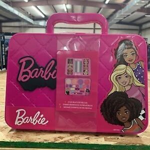 Barbie Cosmetics in Purse Shaped, lip gloss, eye shimmer, cheek shimmer, Ages 3+